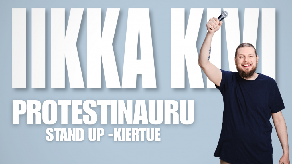 Iikka Kivi Protestinauru Stand up -kiertue